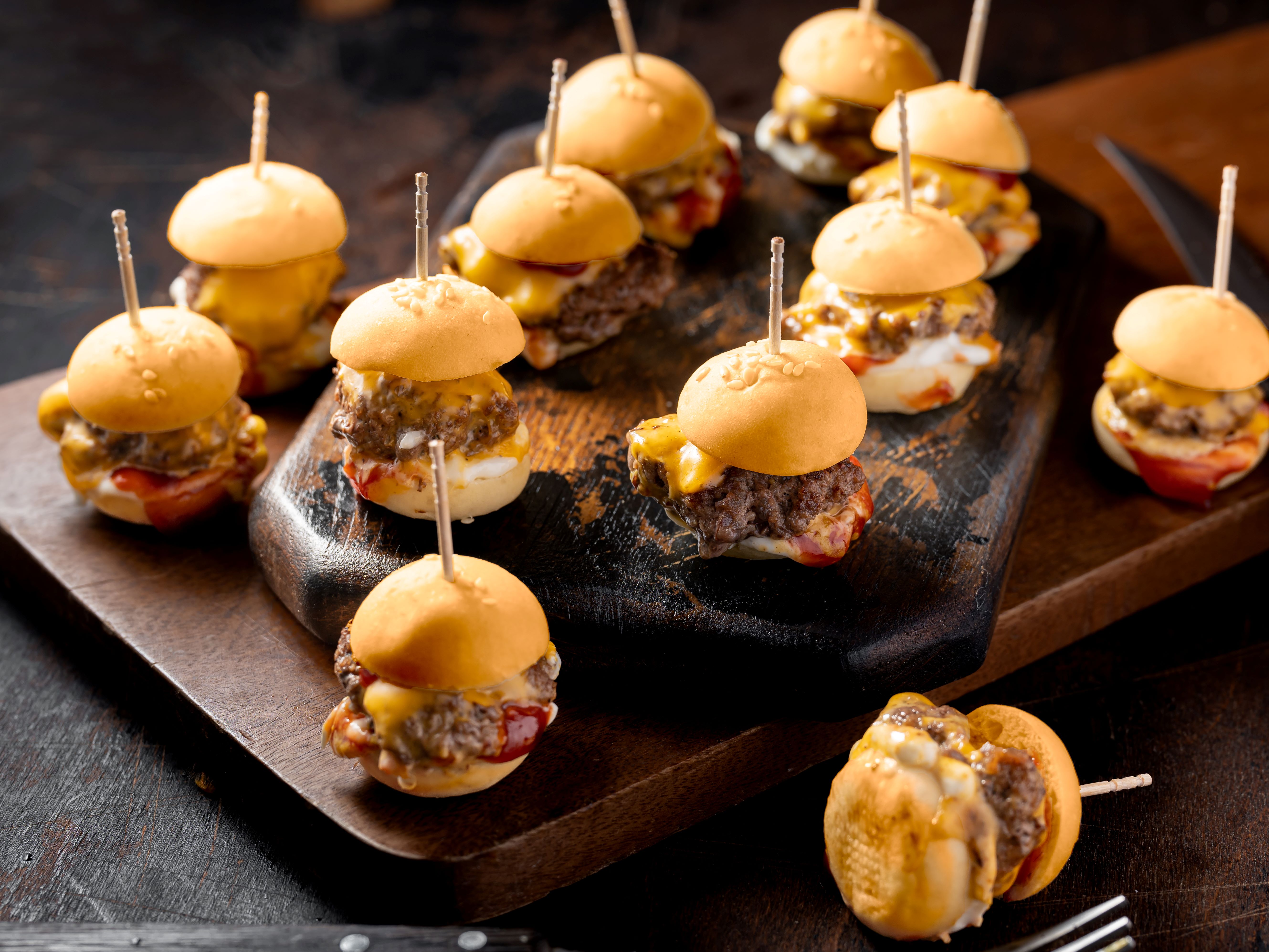 Mix Mini Burgers 36pc Box