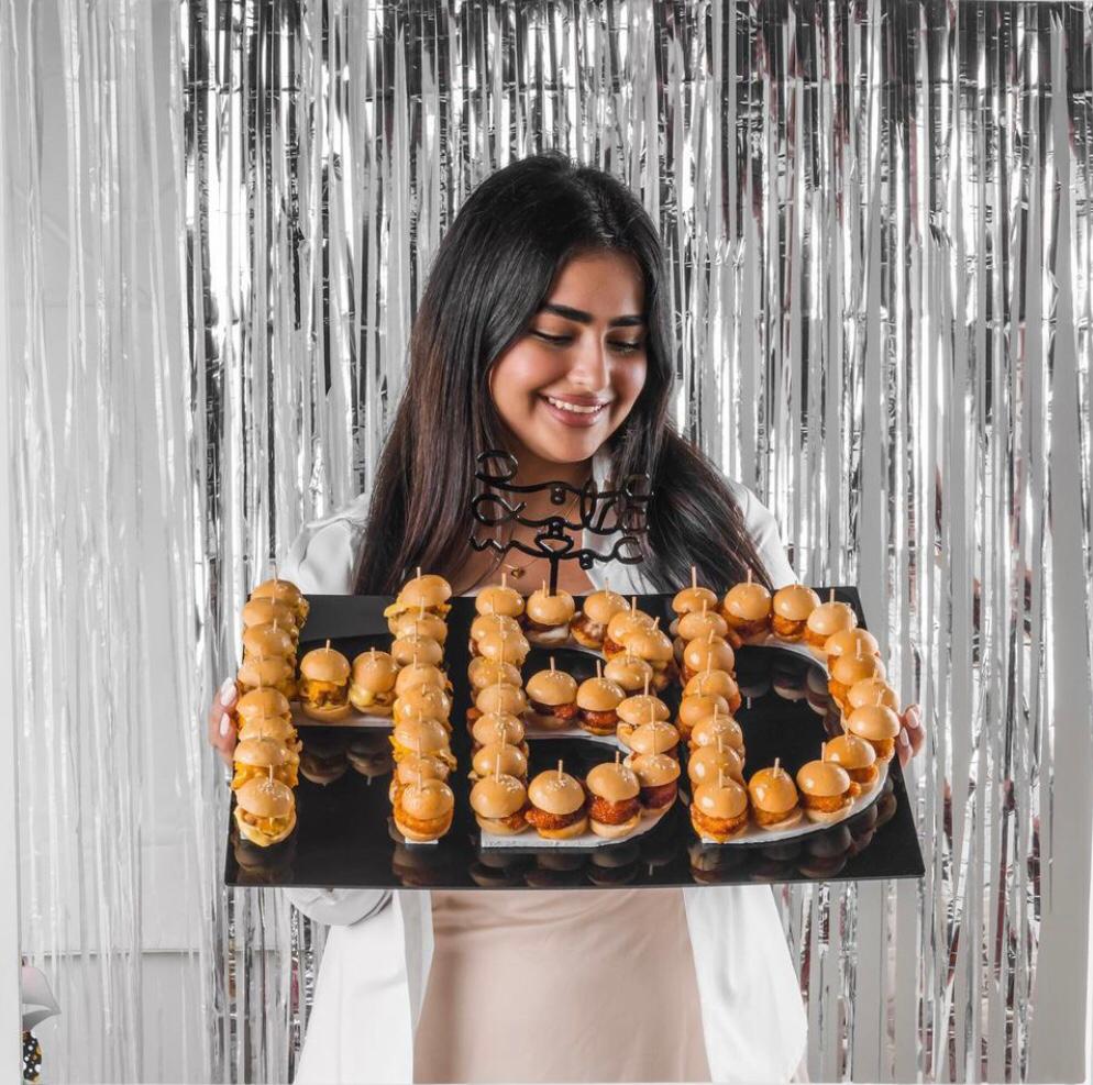 HBD Mini burgers