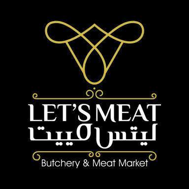 Let's Meat Butchery store logo