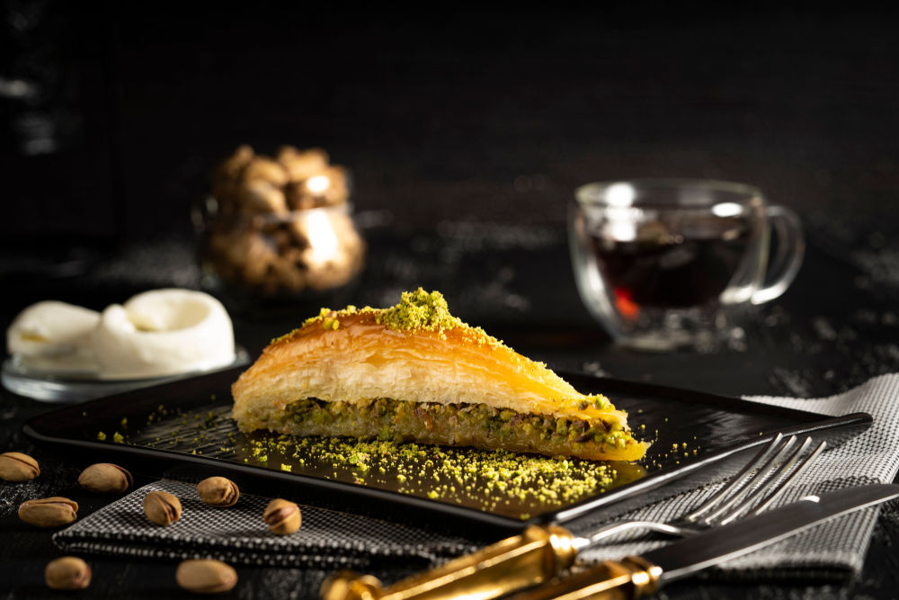 Carrot Baklava With Pistachioo