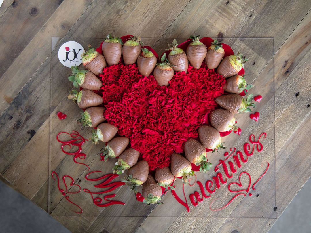 Heart with carnation