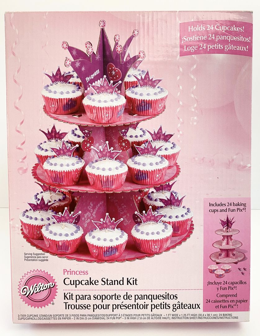 Princess cupcake stand