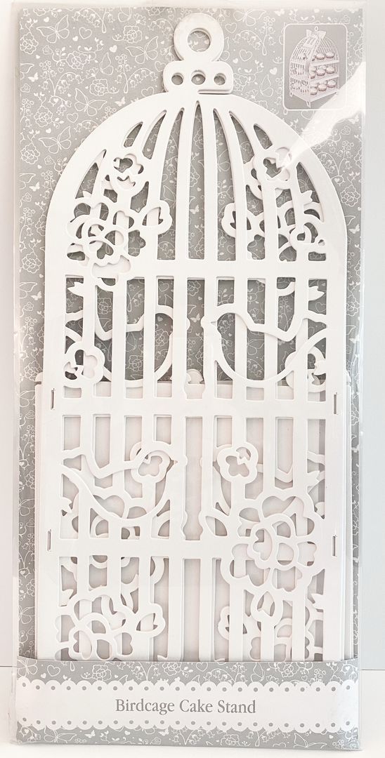 Birdcage cake stand