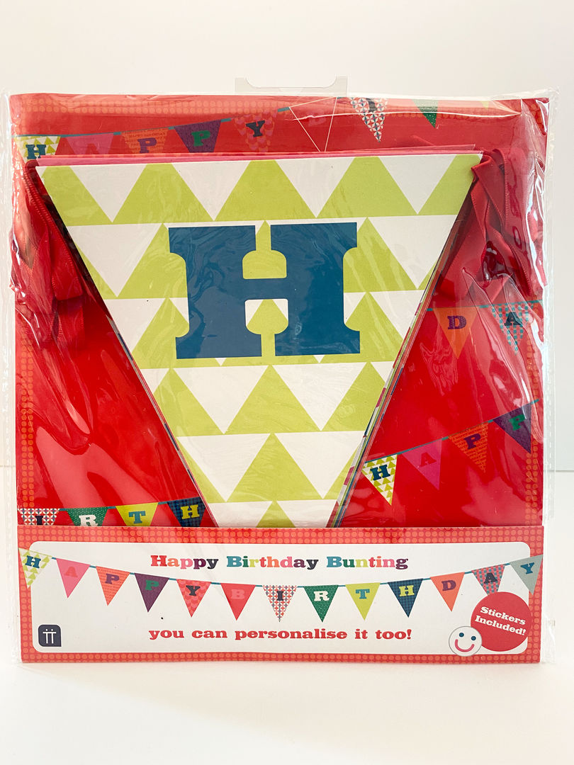 Happy birthday Bunting