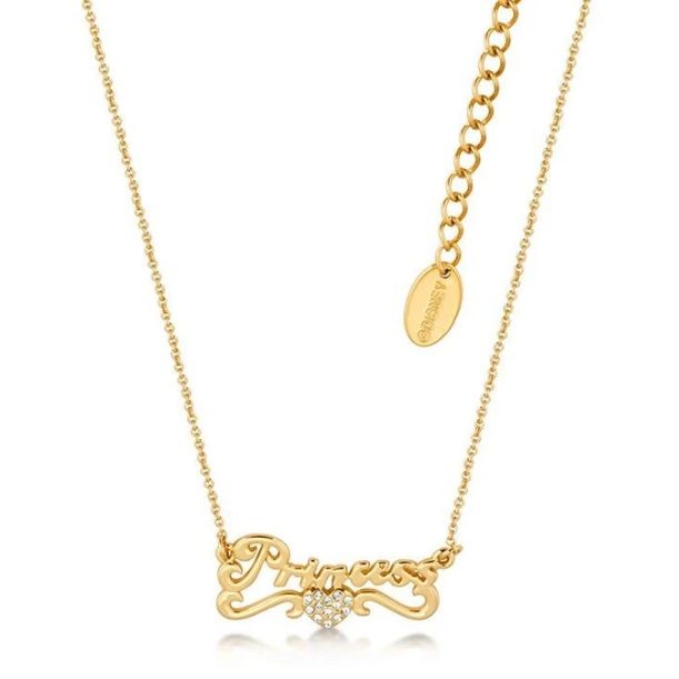 Disney Couture - Rare Gold-plated Princess Necklace