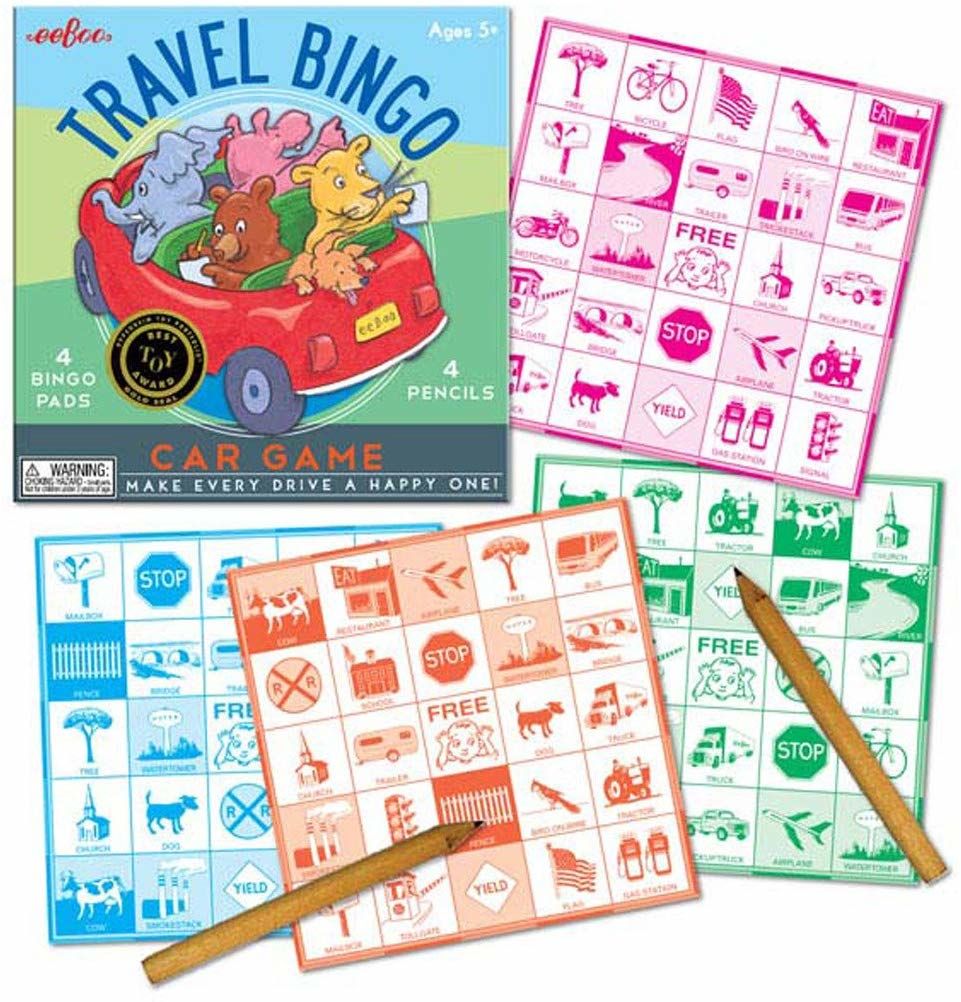 Travel Bingo Revised- Car Game