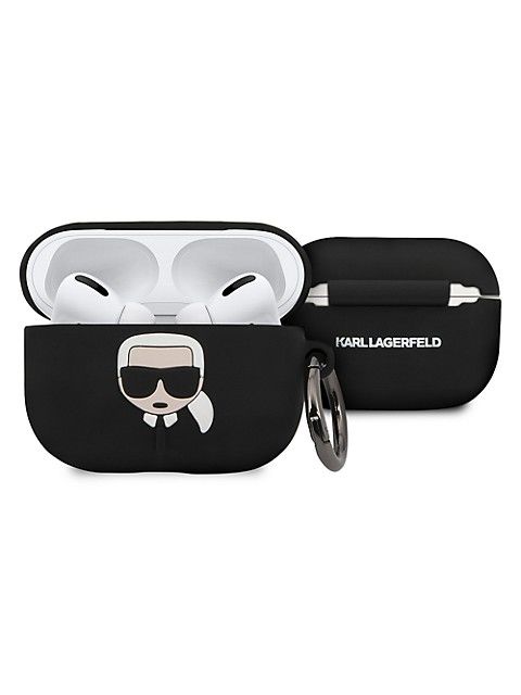 Karl Lagerfeld - Embossed 3D Logo AirPods Pro Case Cover