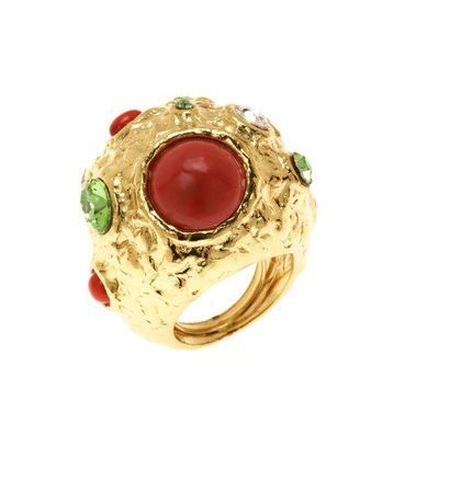 Kenneth Jay Lane - Stone Cluster Ring