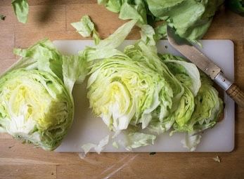 Fresh Lettuce Slices