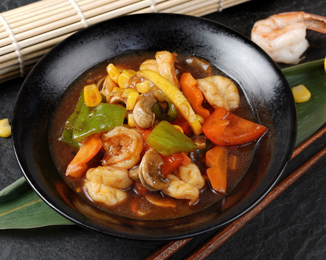 SHRIMP MONGOLIAN