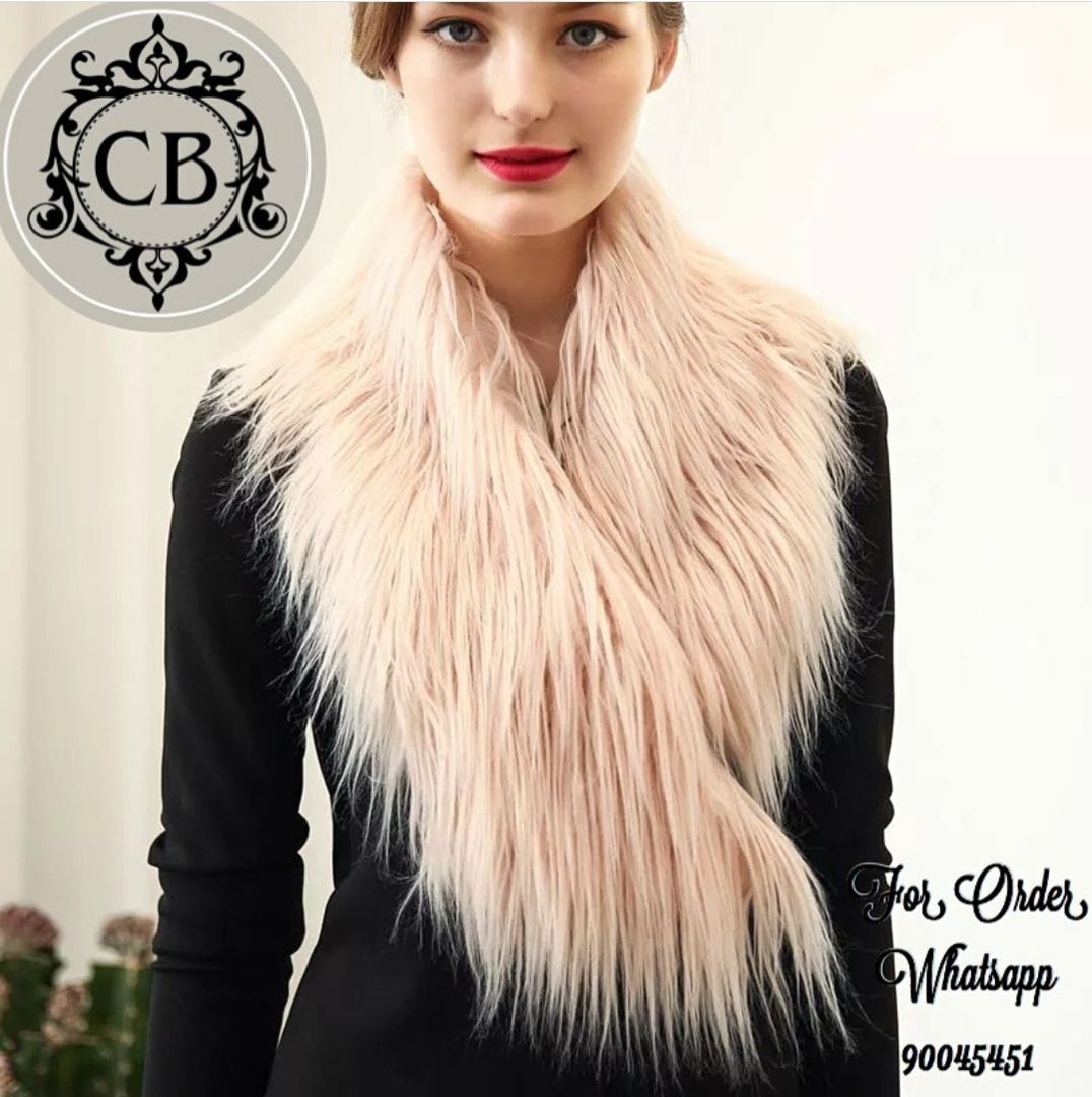 Ivory Fur Scarf