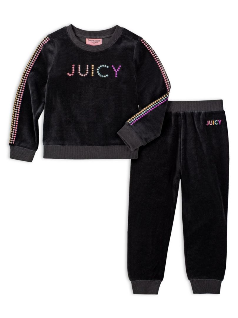 Juicy Couture - Baby Girl's 2PCS Sweatshirt & Jogger Pants Set