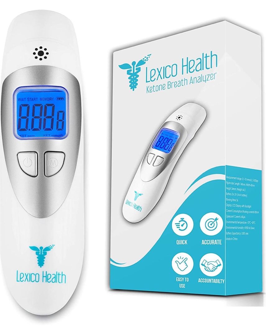 The Keto Home Online Ordering Store Lexico Health Ketone Breath Analyzer