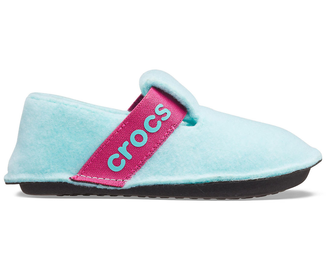 ice blue oatmeal crocs