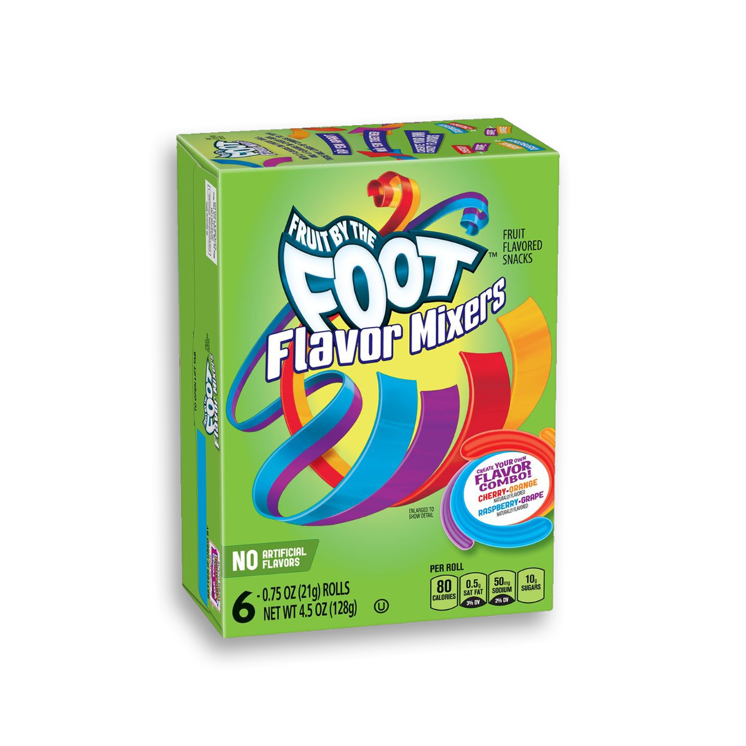 Fruit By Foot Mixers 6 Pieces x 21g