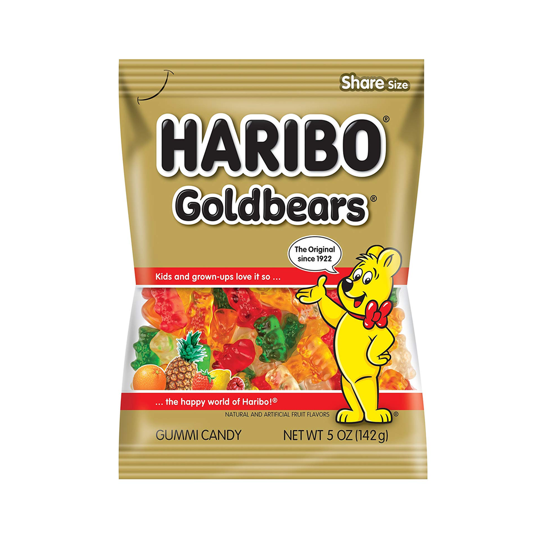 Haribo Gold Bears Gummy Bag 80g