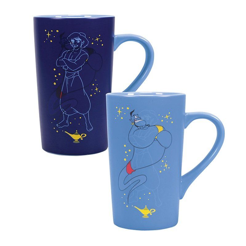 Aladdin & Genie Heat change Mug