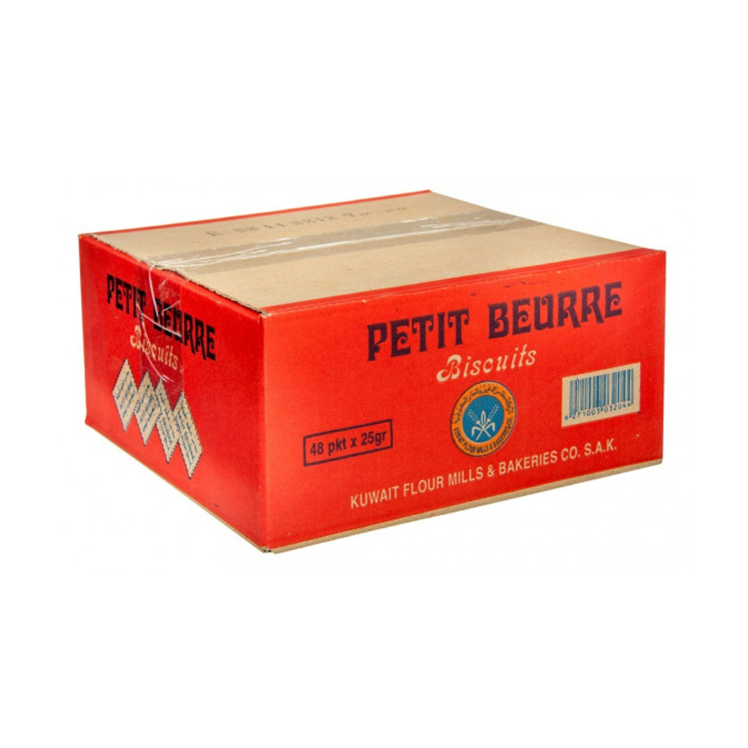 Kuwait Mills Petit Beurre Biscuit 48 Pieces x 25g