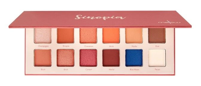 Mellow eyeshadow palette Sinopia