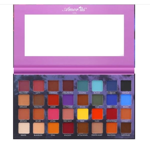 Amor US Noir Fatale Pressed Pigment Palette