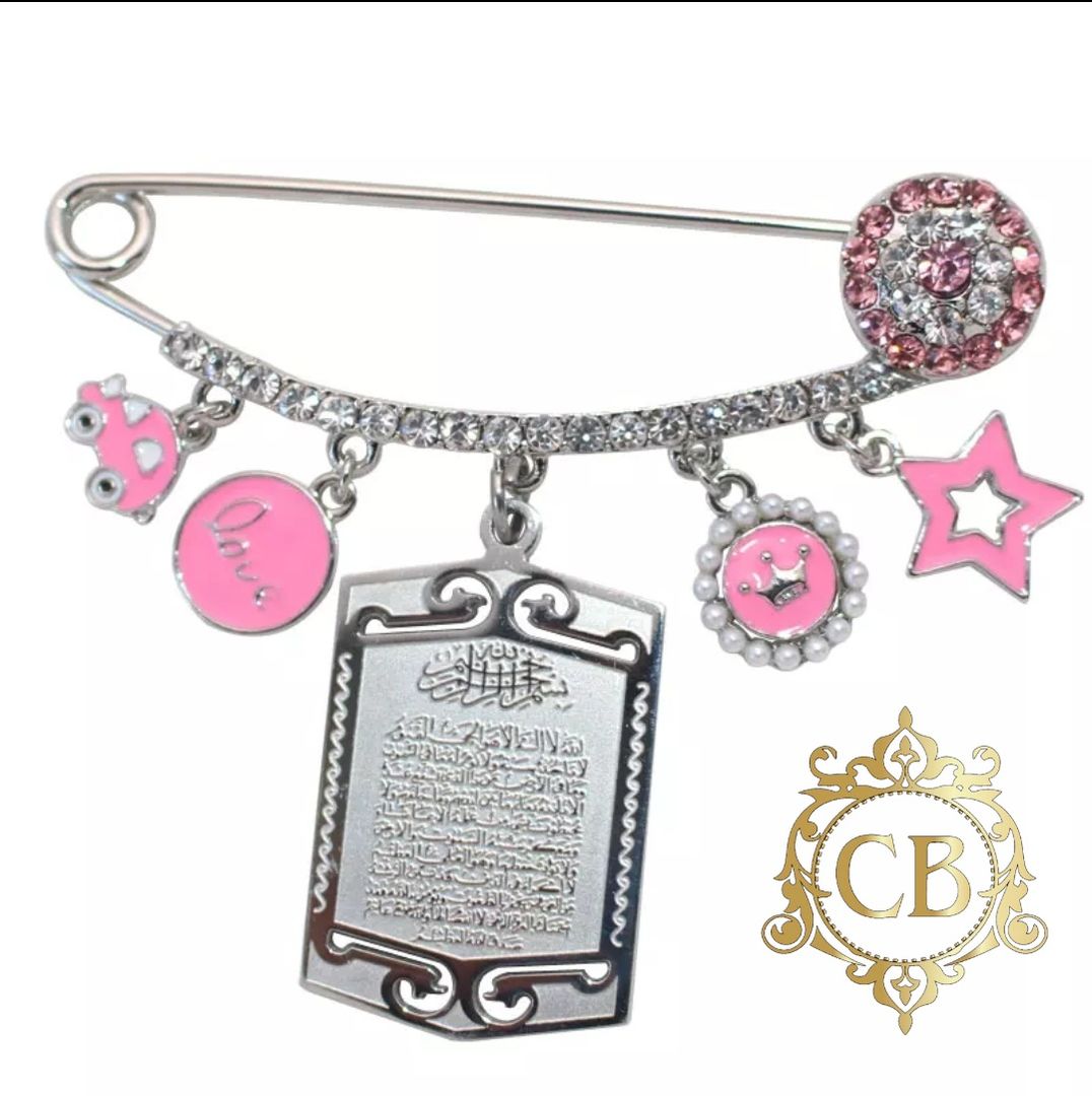 Pink Alkursy Brooch (T)