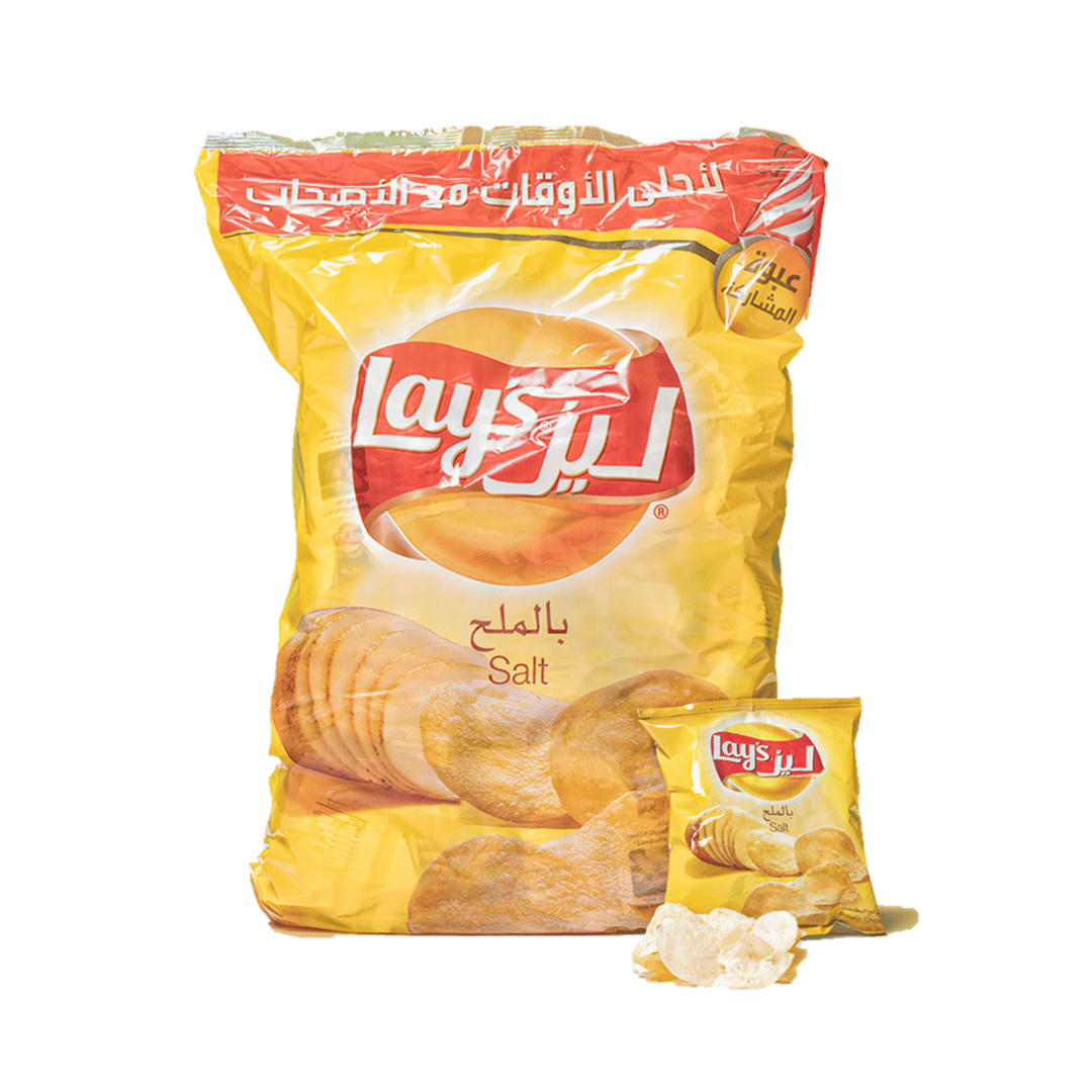 Lay's Potato Chips Salt 21 Pieces x 14g