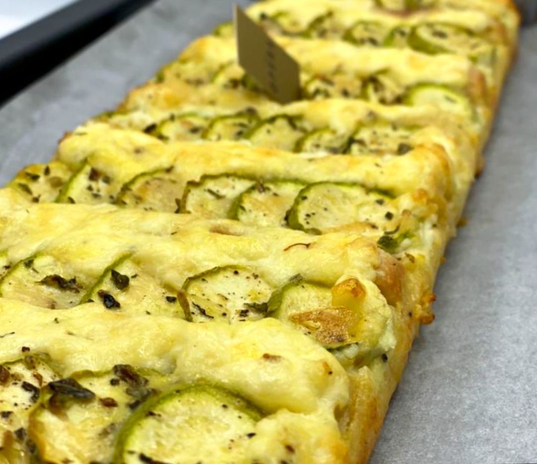 بريوش الكوسة مع الجبن
