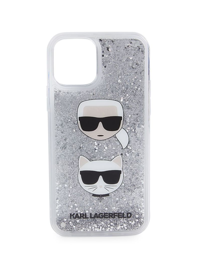 Karl Lagerfeld - iPhone 12 & 12 Pro Case - Liquid Glitter