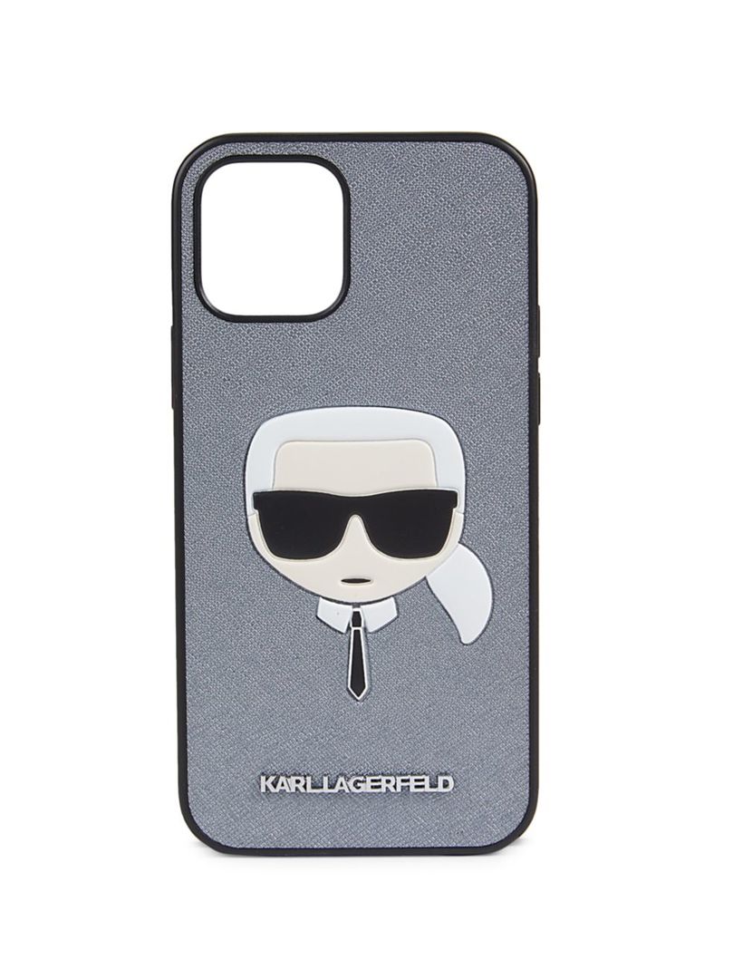 Karl Lagerfeld - iPhone 12 & 12 Pro Faux Leather Case - Staylish Karl