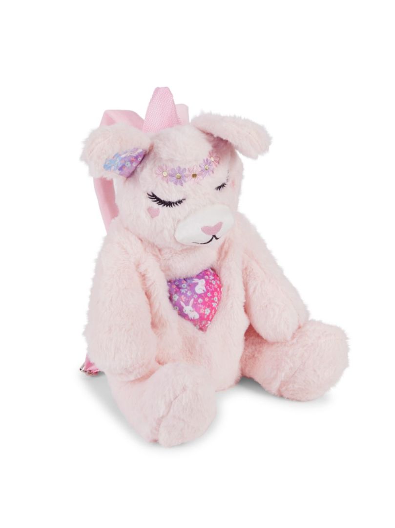 Kid's Bunny Faux Fur Backpack