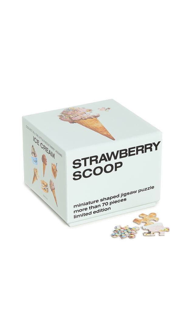 Strawberry Icecream Shaped Puzzle