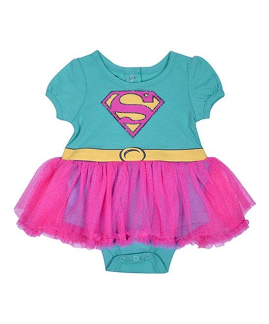 Supergirl Skirted Bodysuit
