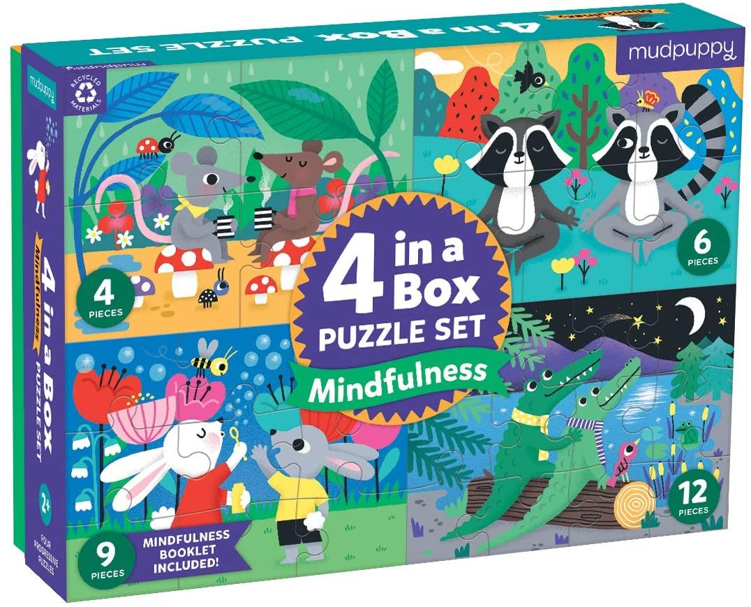 Mindfulness 4 in a Box Puzzle Set