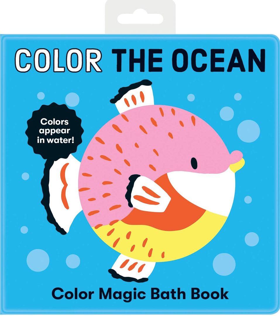 Color The Ocean Magic Bath Book