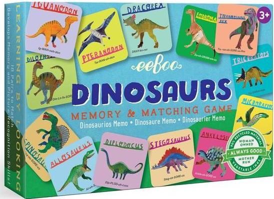 Dinosaurs Little Mini Memory Match Game