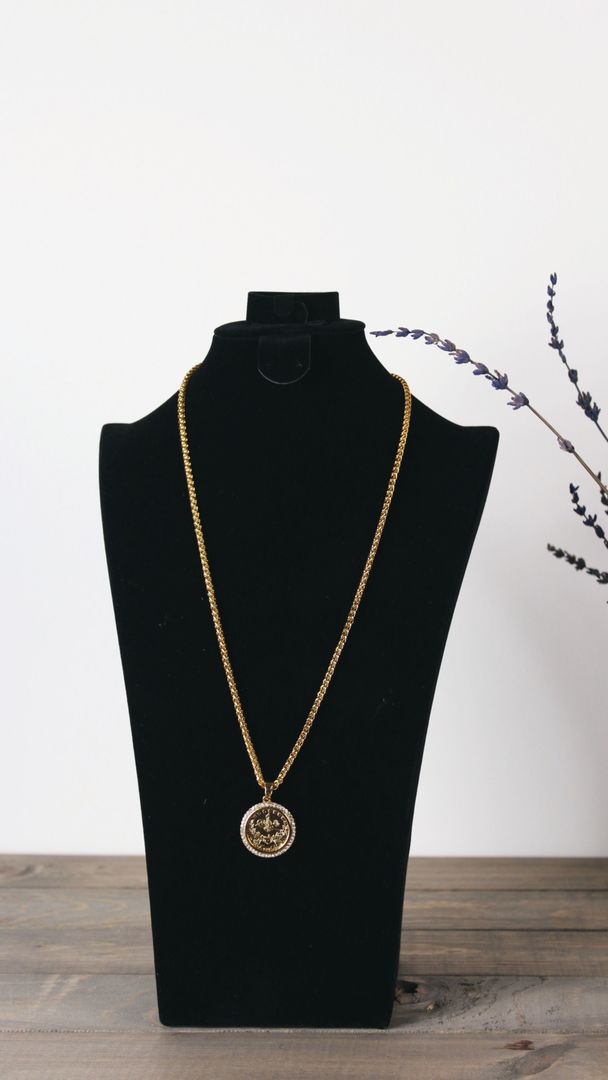 Gold-plated Ottoman lira Necklace