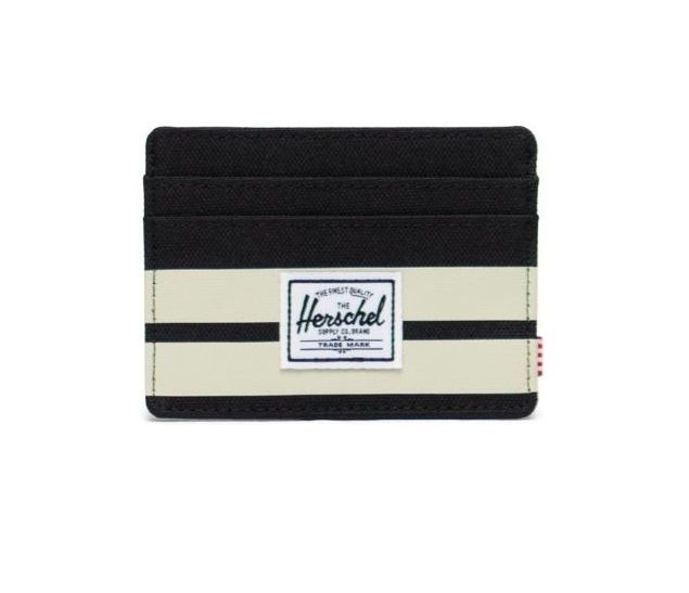 Herschel Supply Co. Unisex Card Holder - Black Strips