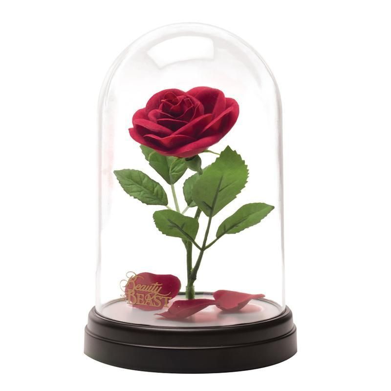 Disney Beauty & The Beast Rose 3D Lamp