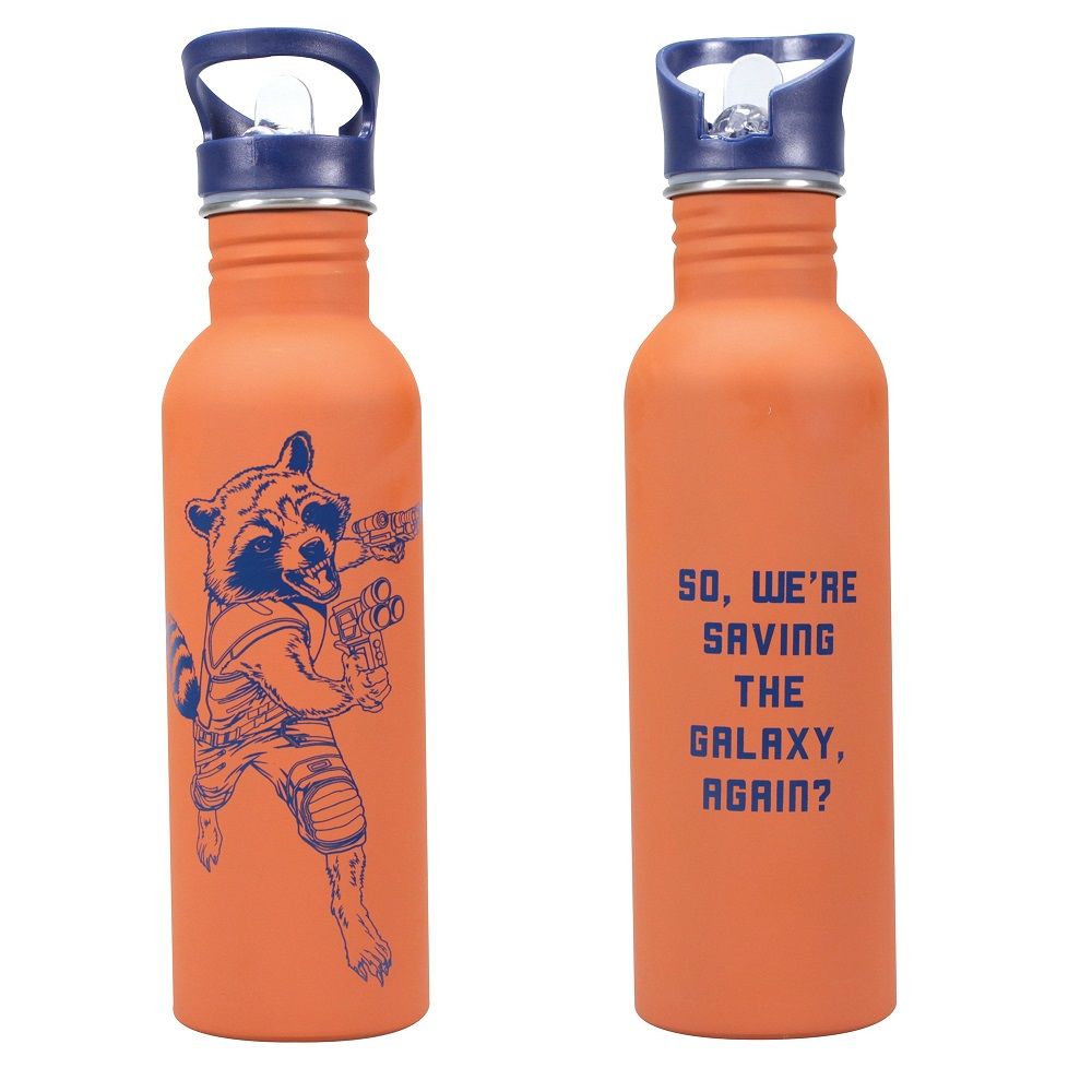 Marvel Rocket Metal Water Bottle (Saving the Galaxy)