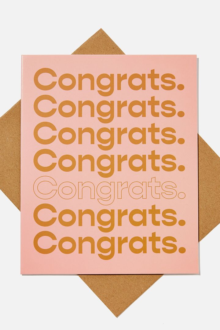 Congratulations Gift Card