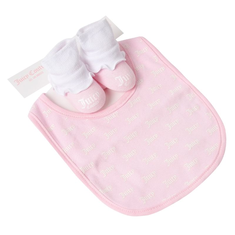 Juicy Couture - Bib & Bootie Baby Set - Juicy