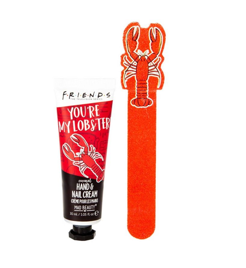 Friends Lobster Hand Care Set Lotion + Nails Files