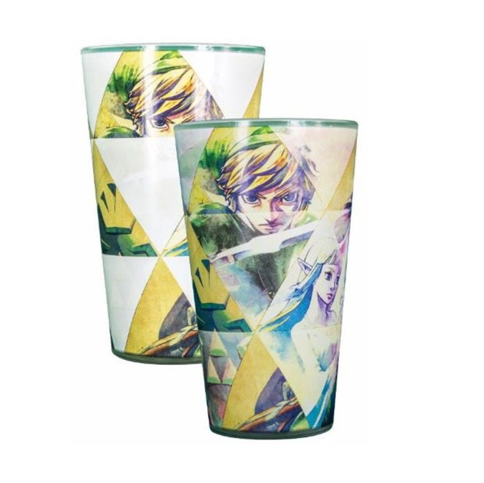 Legend of Zelda Colour Changing Glass Hyrule