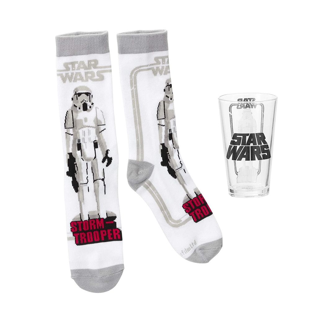 Star Wars Stormtrooper Glass & Socks Gift Set