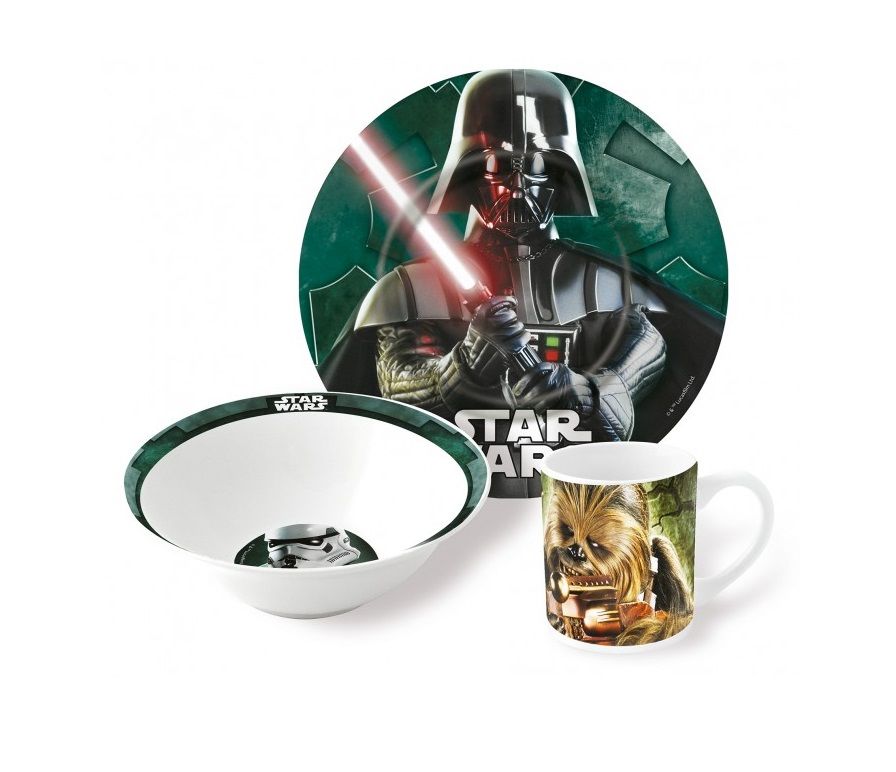 Star Wars 3 PCS Ceramic Dinnerware