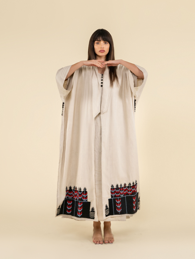 Embroidery bisht set