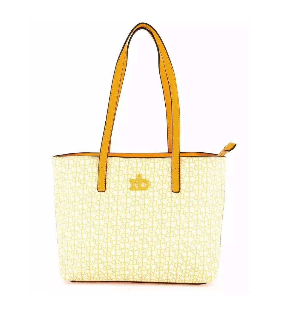 Roccobarocco - Rubino Tote Bag With Zipper - Orange