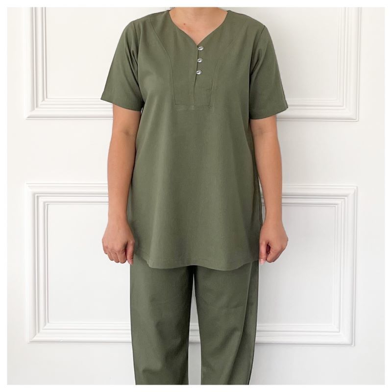 button-up shirt uniform