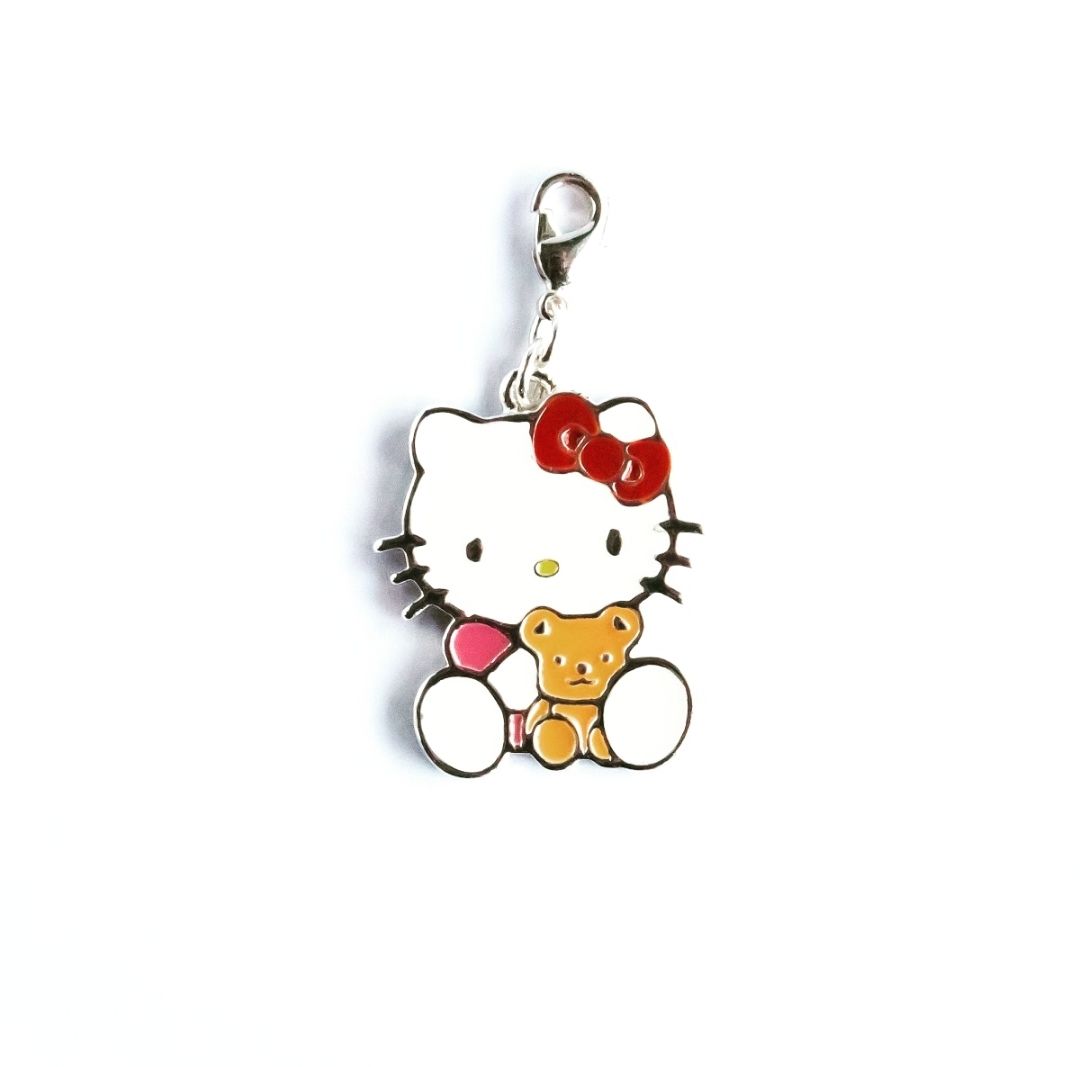 Hello Kitty Teddy Bear Charm