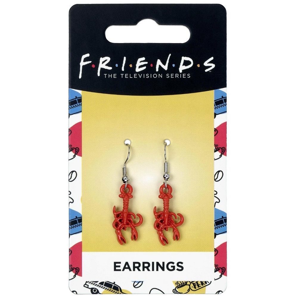 Friends 3D Lobster Dangle Earrings